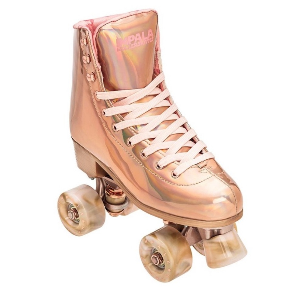 NIB IMPALA Women's Rose Gold Roller Skates Size 8